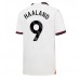 Cheap Manchester City Erling Haaland #9 Away Football Shirt 2023-24 Short Sleeve